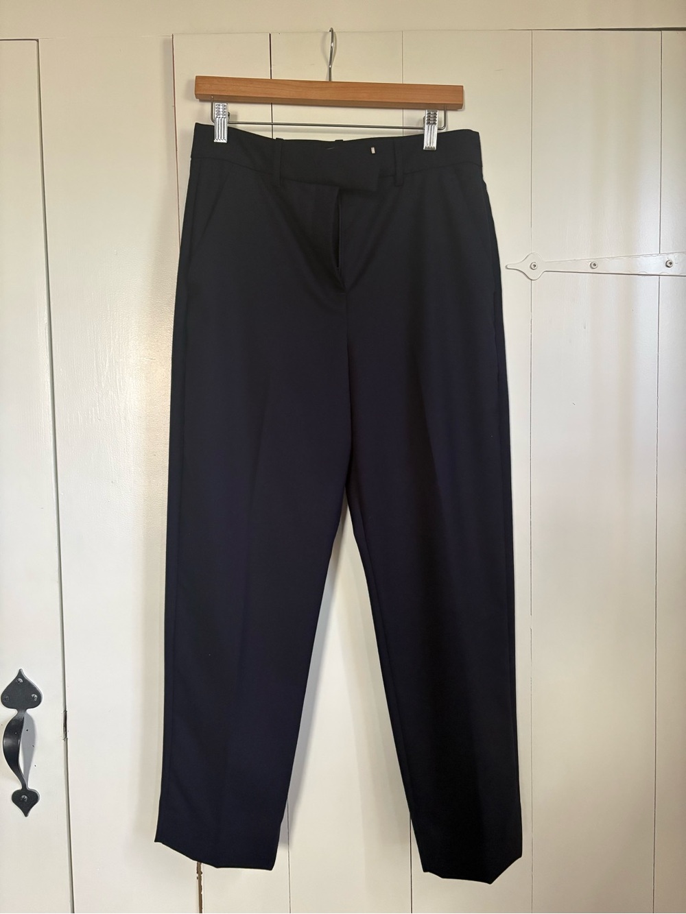 Women’s Navy Dress Pants - Classic Straight Fit